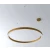 Lampa wisząca CIRCLE 100 LED mosiądz szczotkowany 100 cm - ST-8848-100 brass - Step Into Design